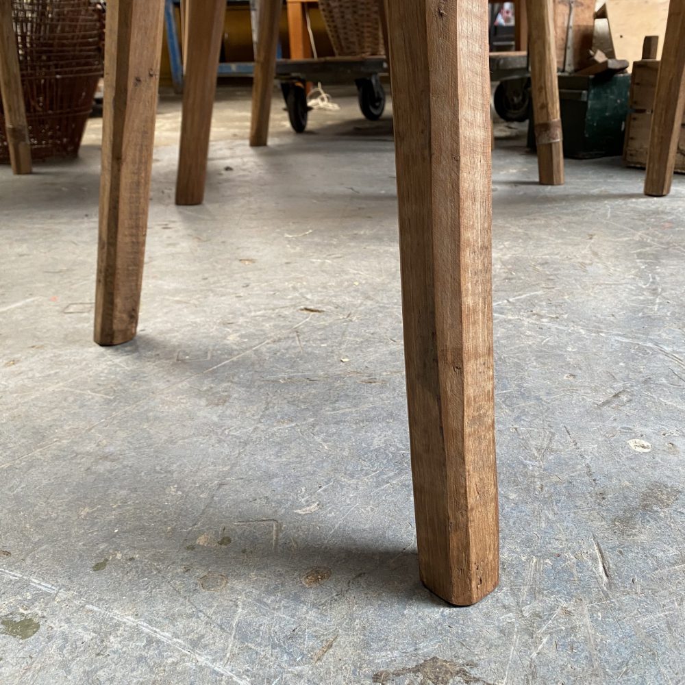 Houten slachttafel