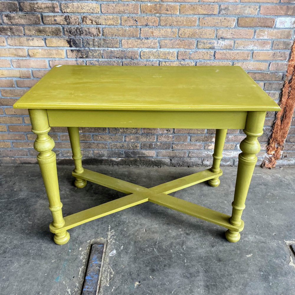 Groene eettafel