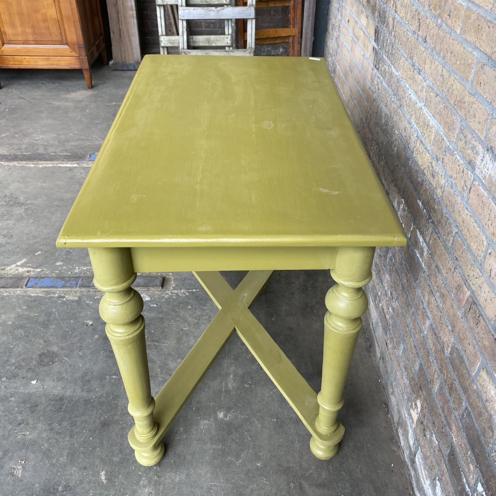 Groene eettafel