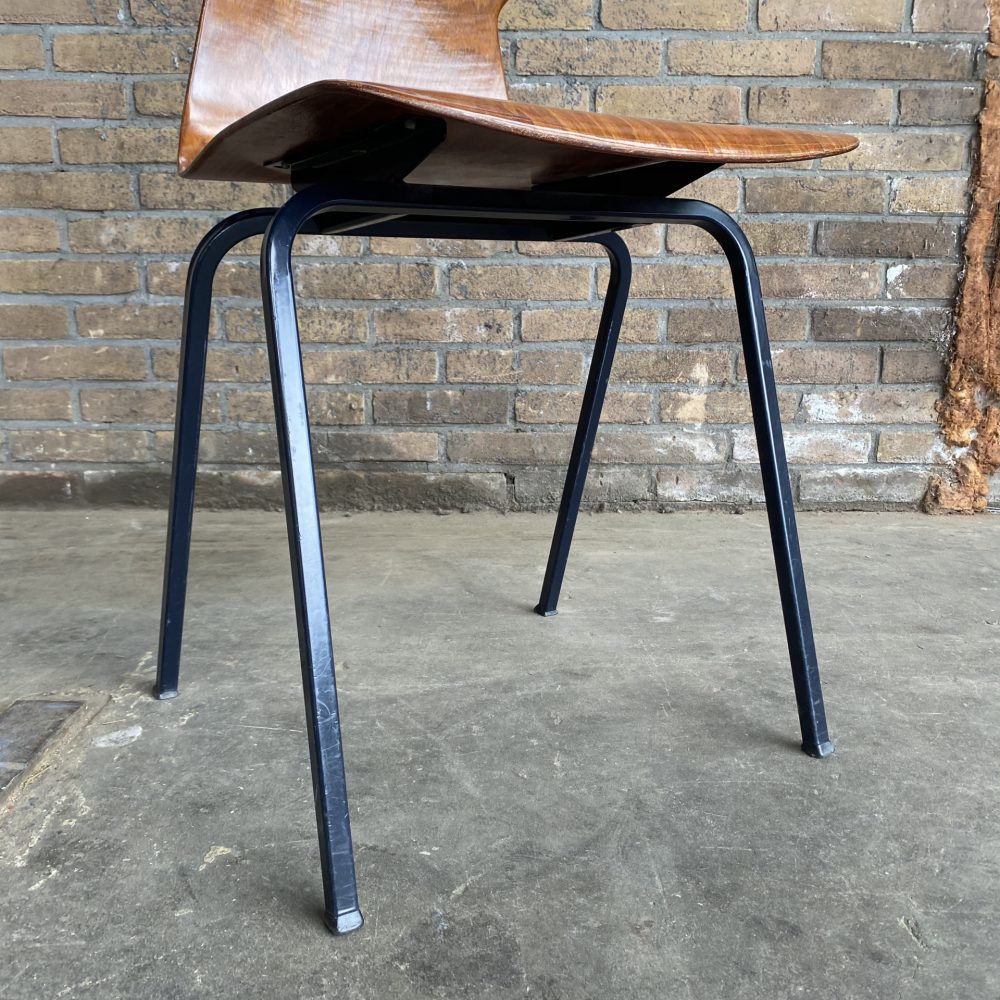 Metalen schoolstoelen