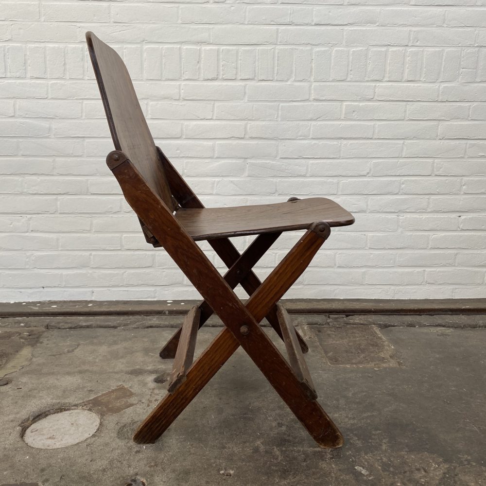 Houten klapstoel