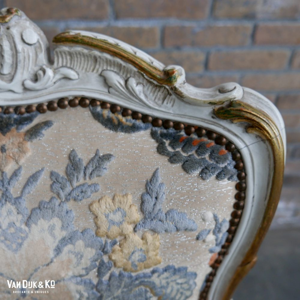 Barok stoel fauteuil Louis XV