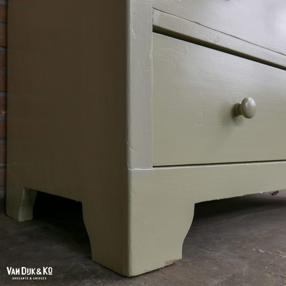 Vintage kast met spiegel