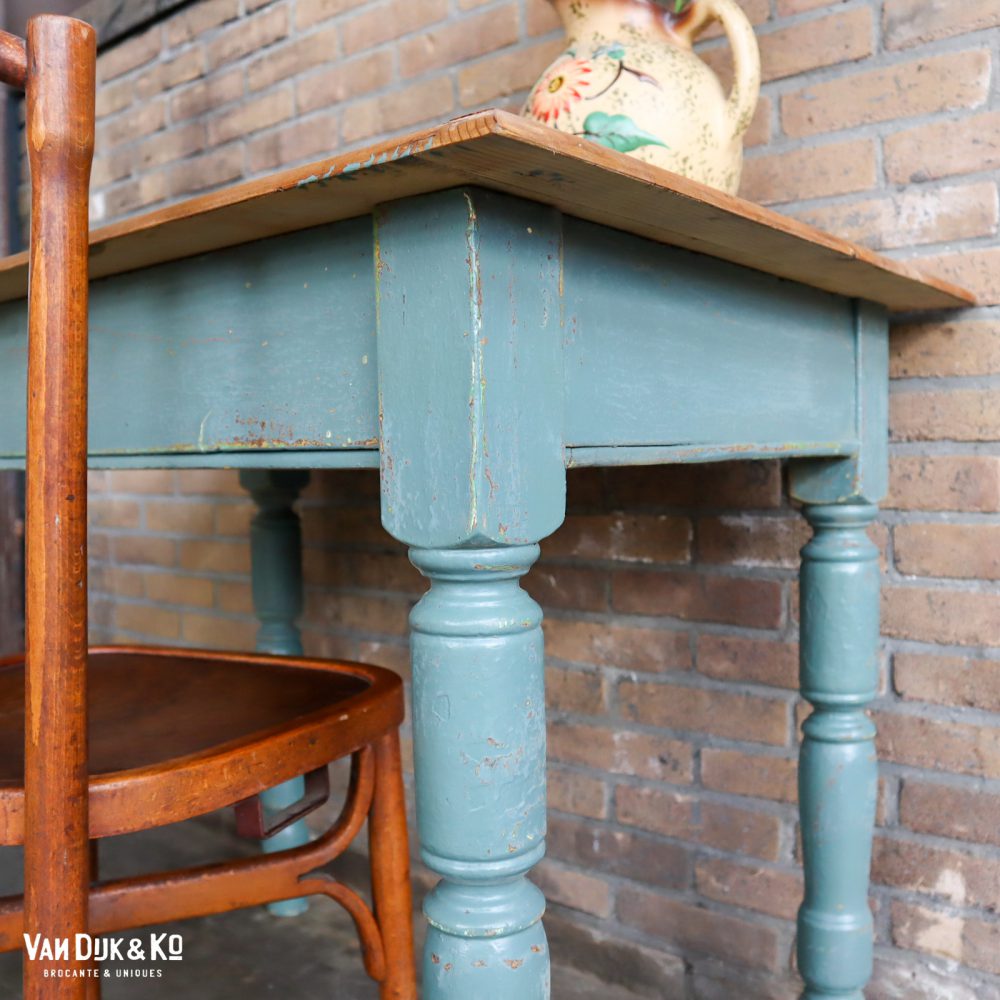 Vintage houten tafel