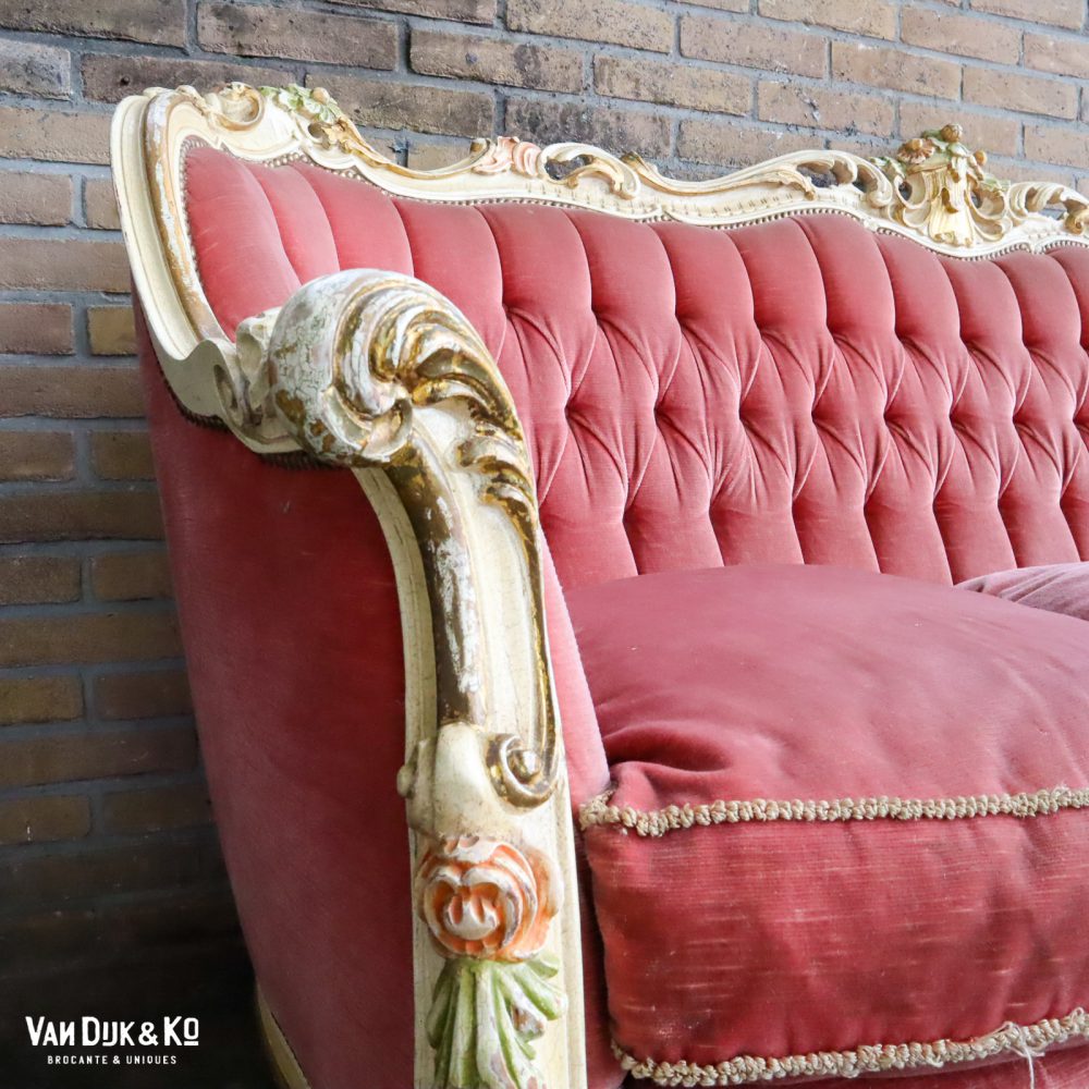 Vintage velvet bank