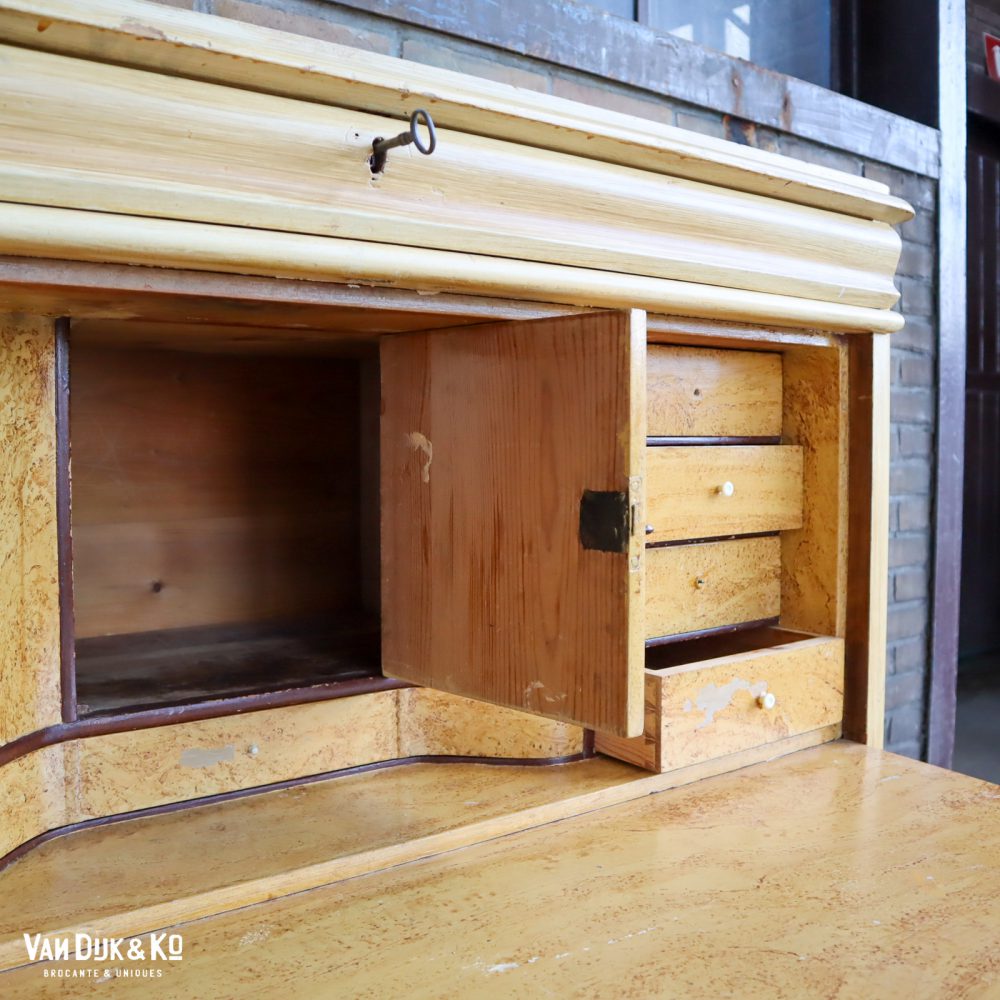 Vintage secretaire - Afbeelding 4