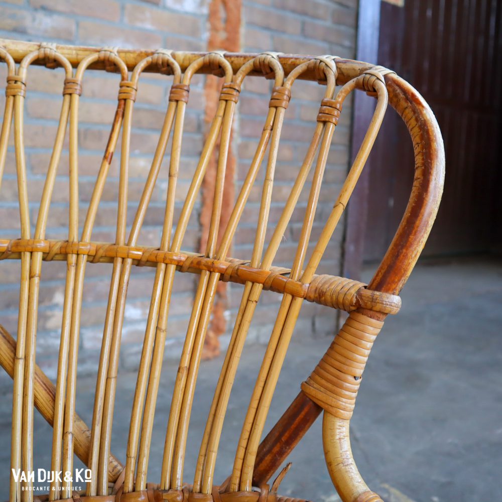 Vintage Rohe stoel