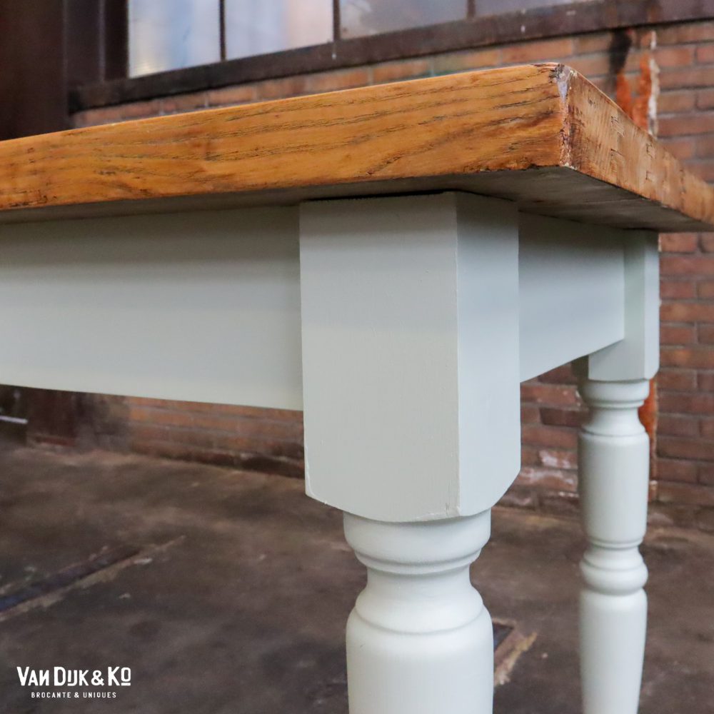 Houten eettafel - Afbeelding 5