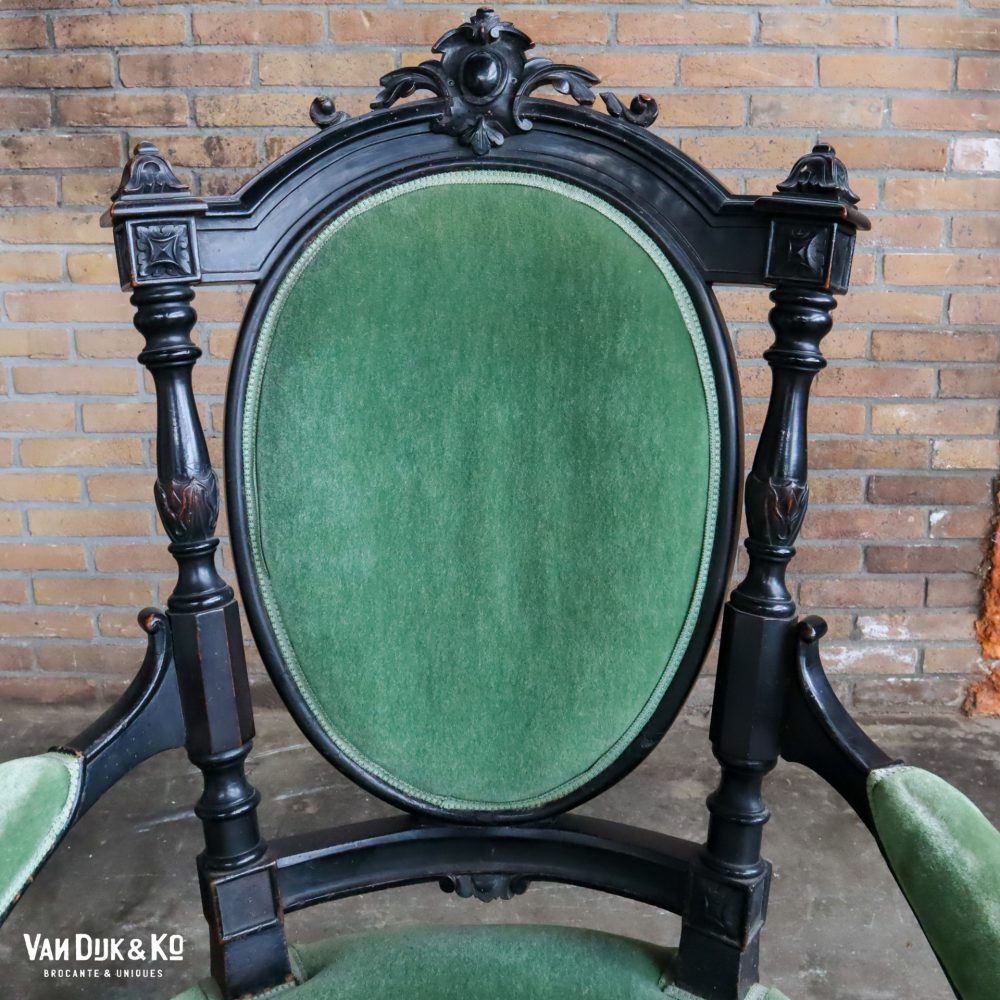 Vintage barok stoel - Afbeelding 3