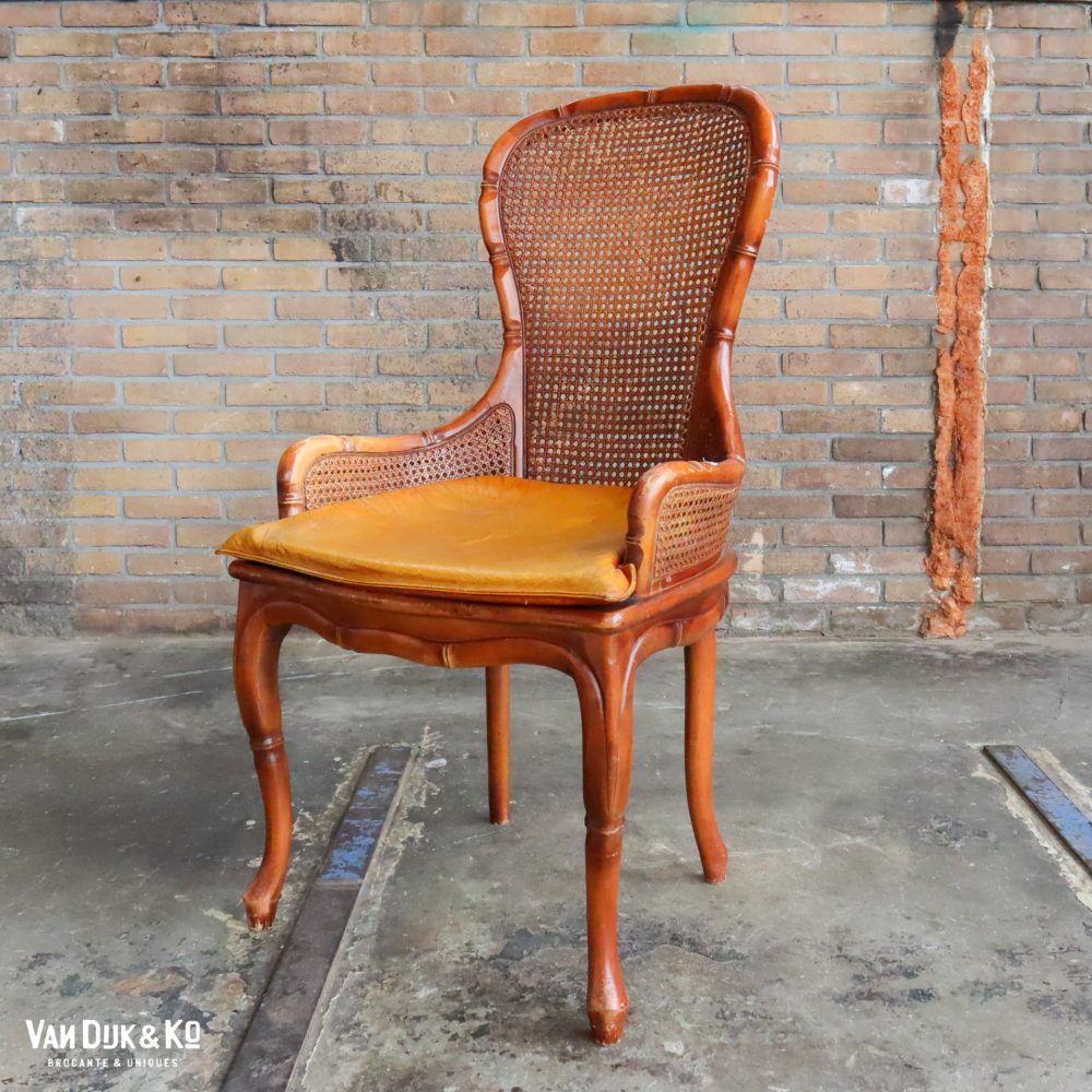 Vintage webbing stoel
