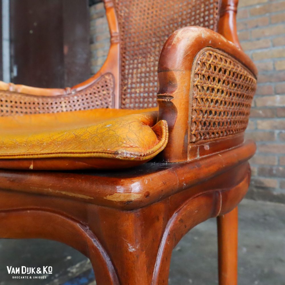Vintage webbing stoel - Afbeelding 7