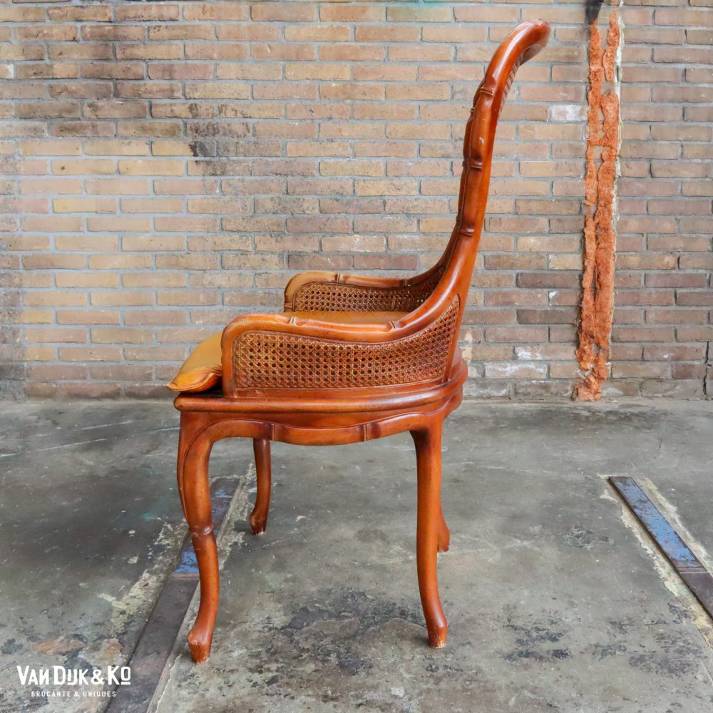 Vintage webbing stoel - Afbeelding 2