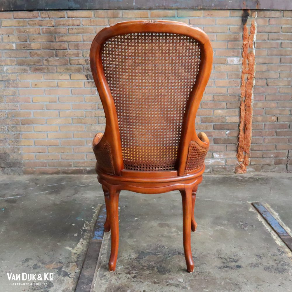 Vintage webbing stoel - Afbeelding 3