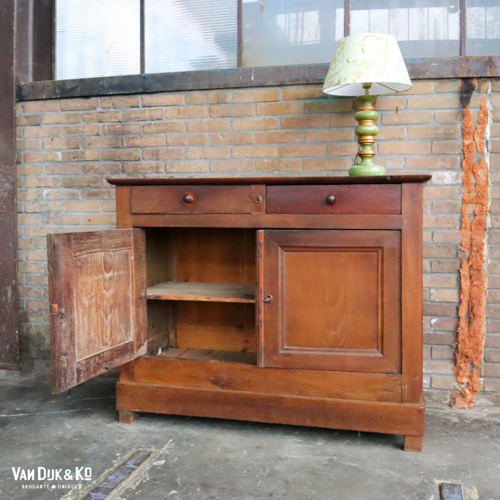 Vintage houten dressoir - Afbeelding 3