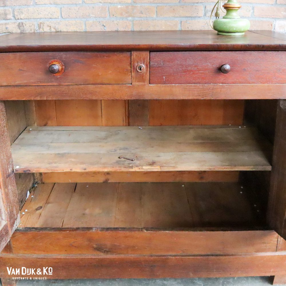 Vintage houten dressoir - Afbeelding 4