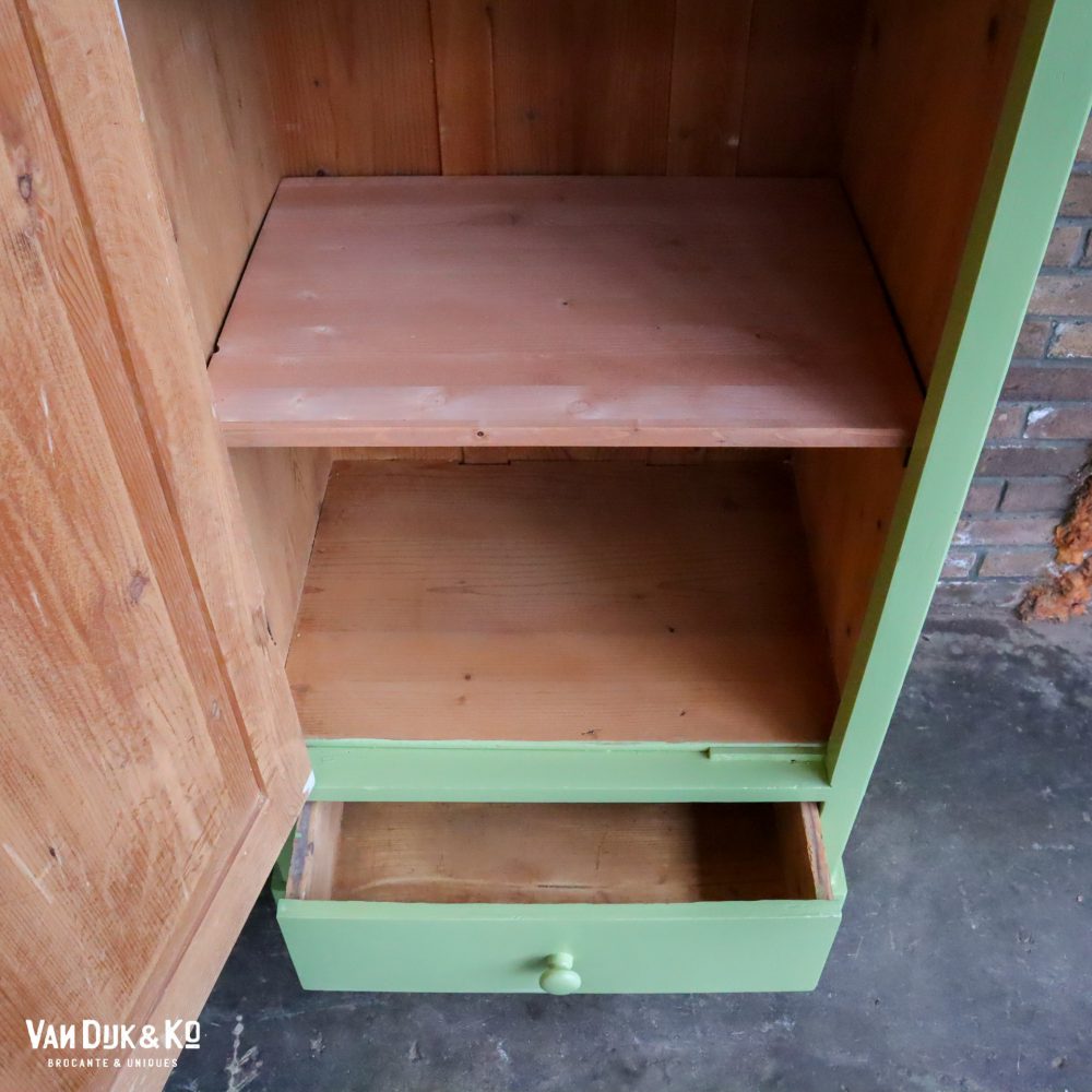 Groene eendeurskast - Afbeelding 4