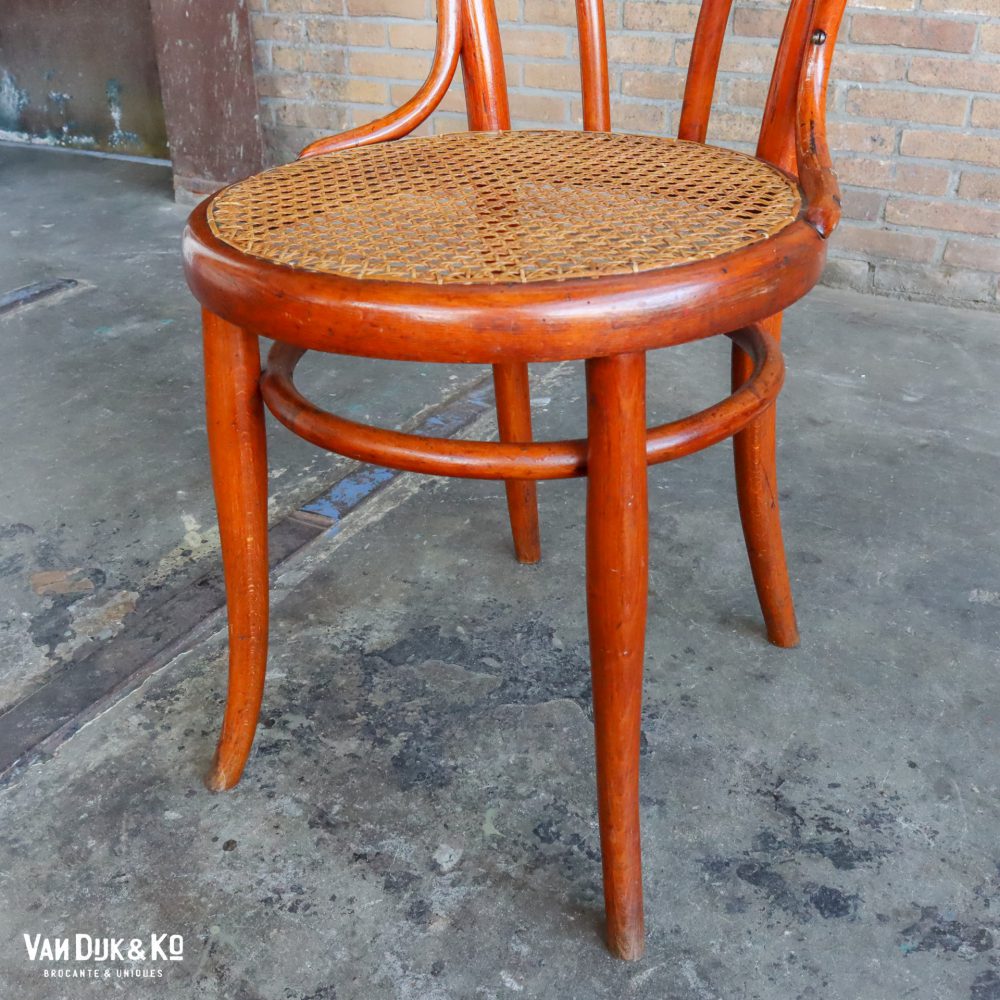 Vintage Thonet eetkamerstoelen - 6 stuks - Afbeelding 9
