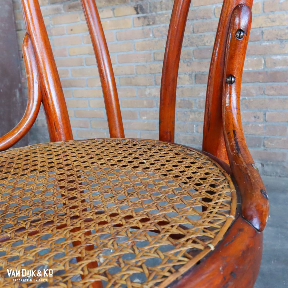 Vintage Thonet eetkamerstoelen - 6 stuks - Afbeelding 8