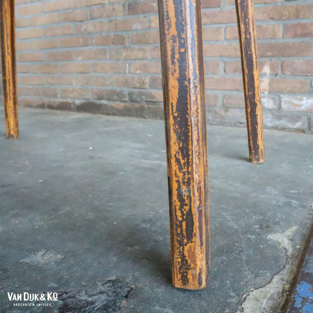 Brocante houten tafeltje - Afbeelding 5