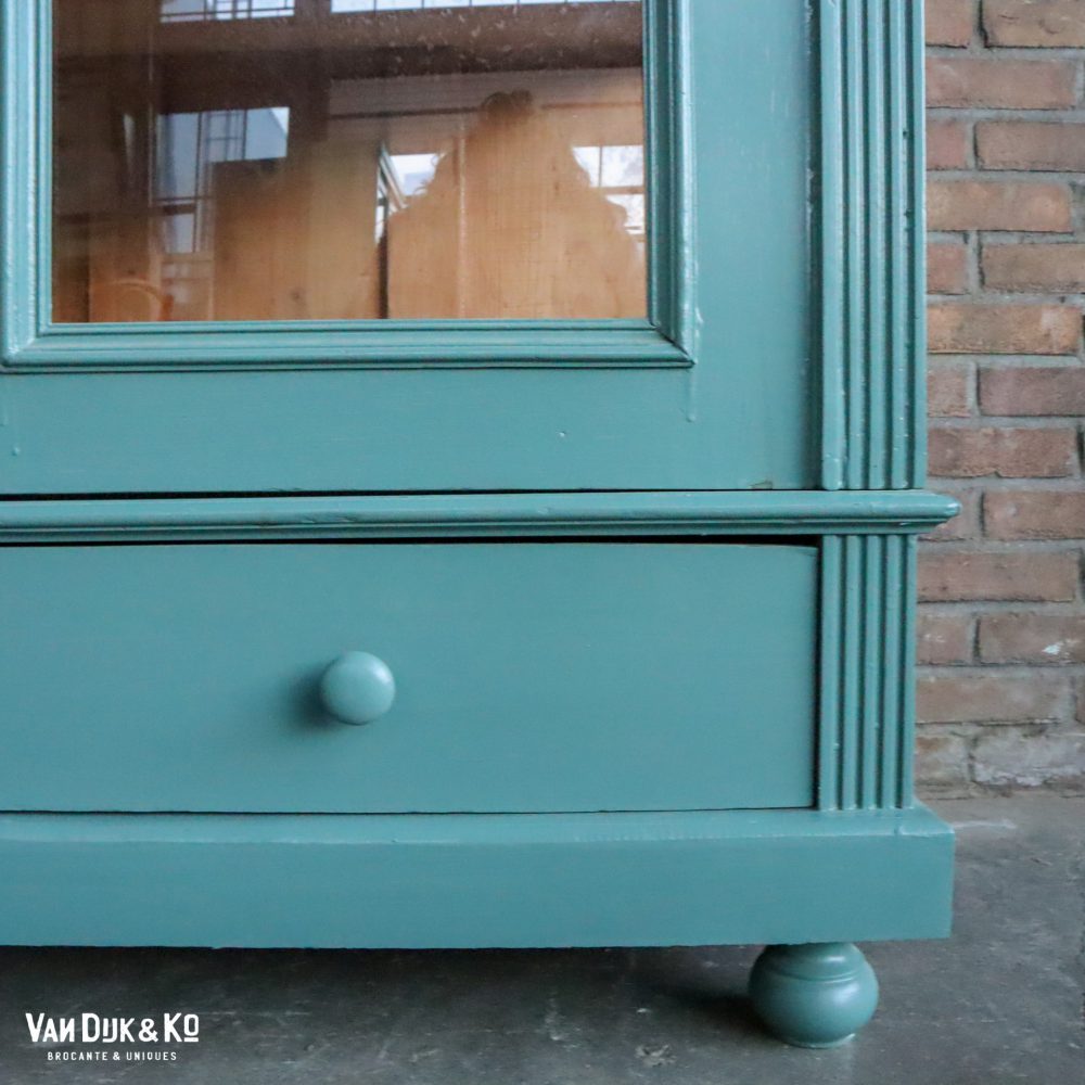 Brocante vitrinekast - Afbeelding 8