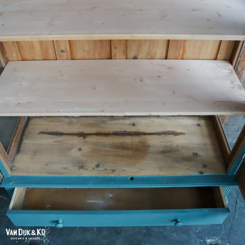 Brocante vitrinekast - Afbeelding 4