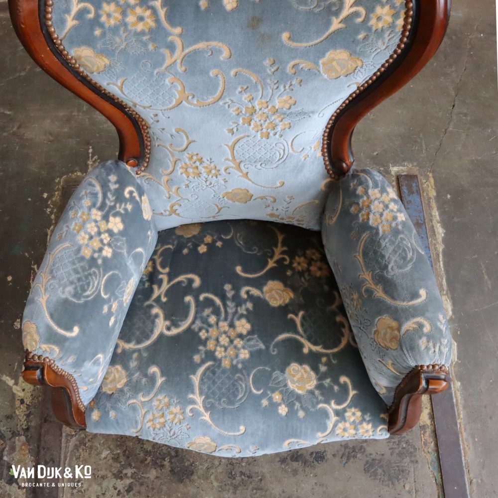 Vintage barok stoel - Afbeelding 6