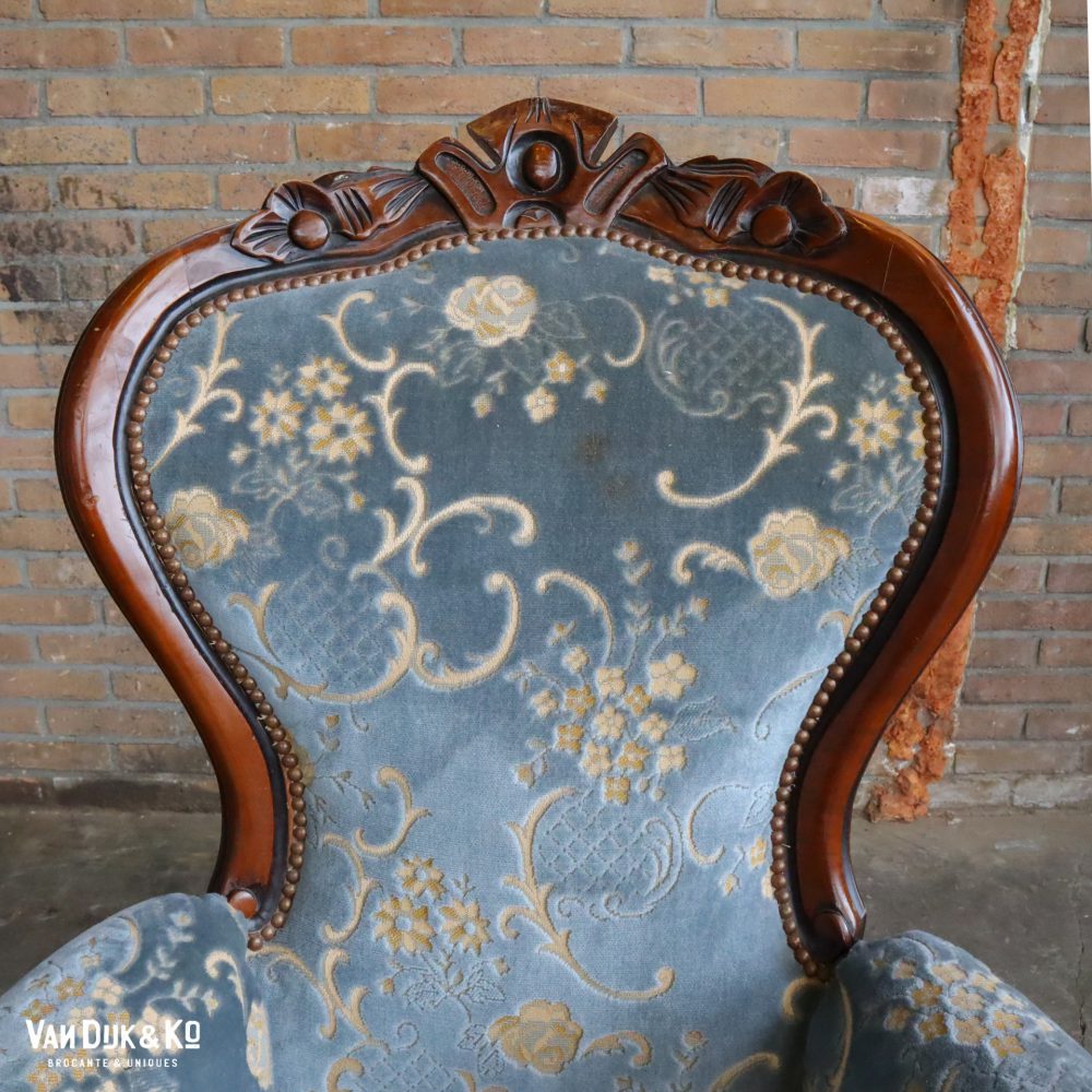 Vintage barok stoel - Afbeelding 5