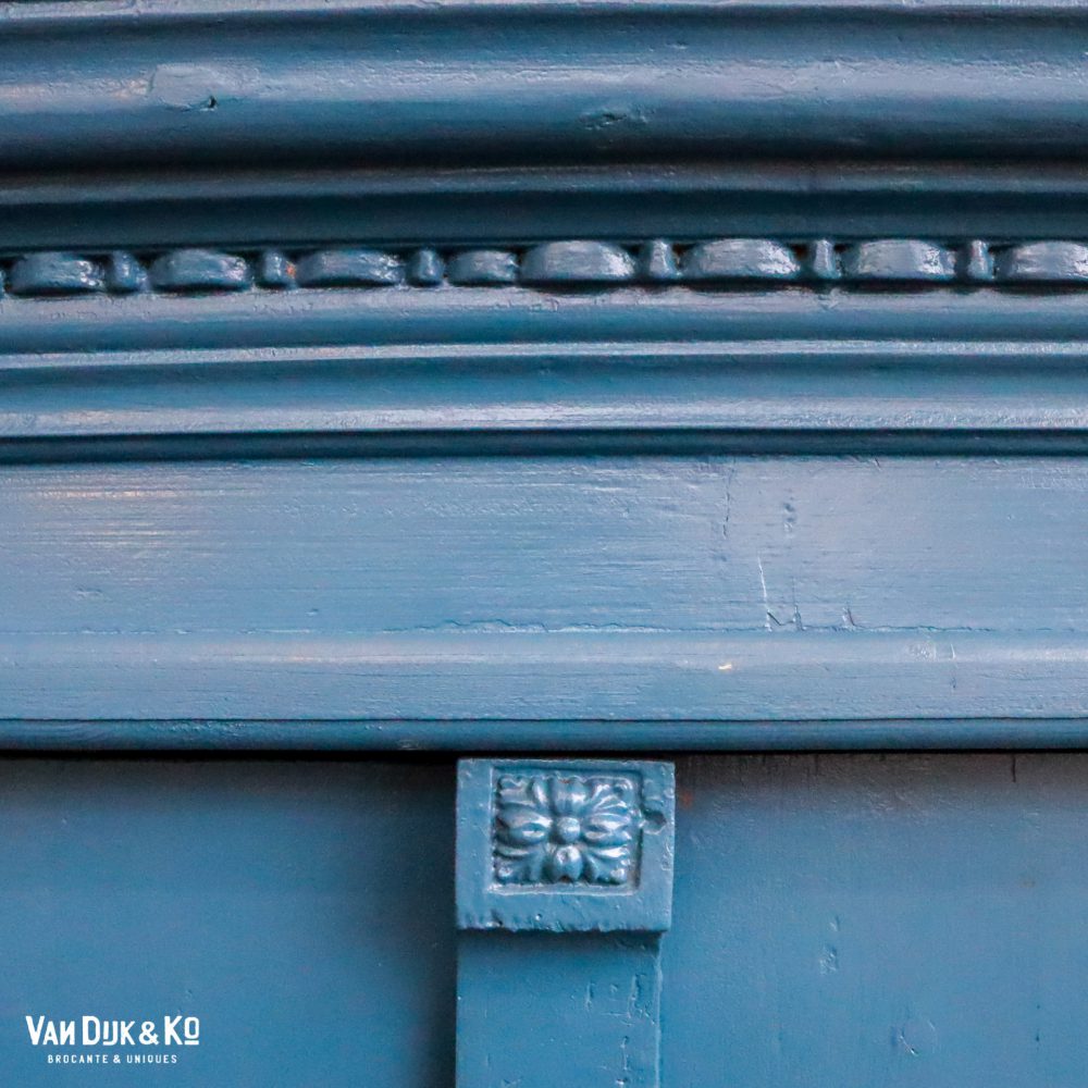 Blauwe vitrinekast - Afbeelding 7