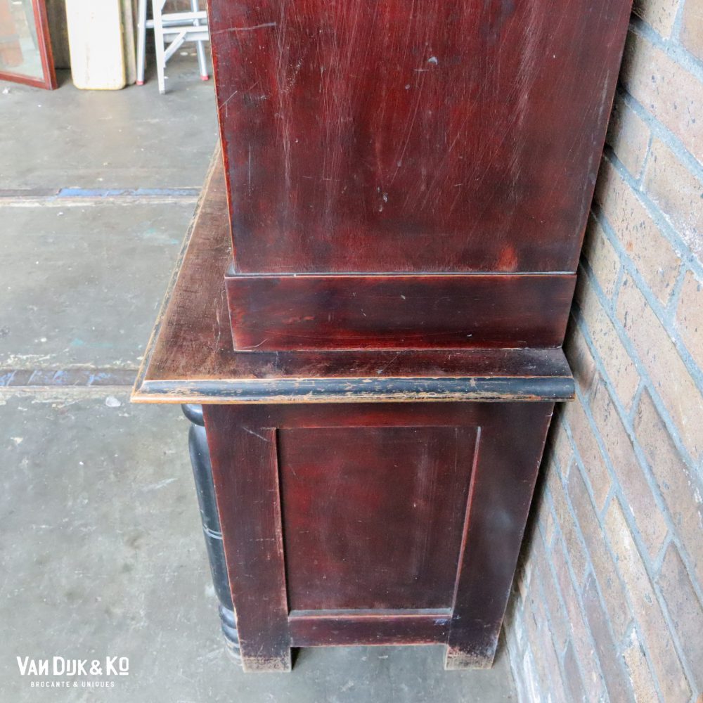 Brocante vitrinekast - Afbeelding 10