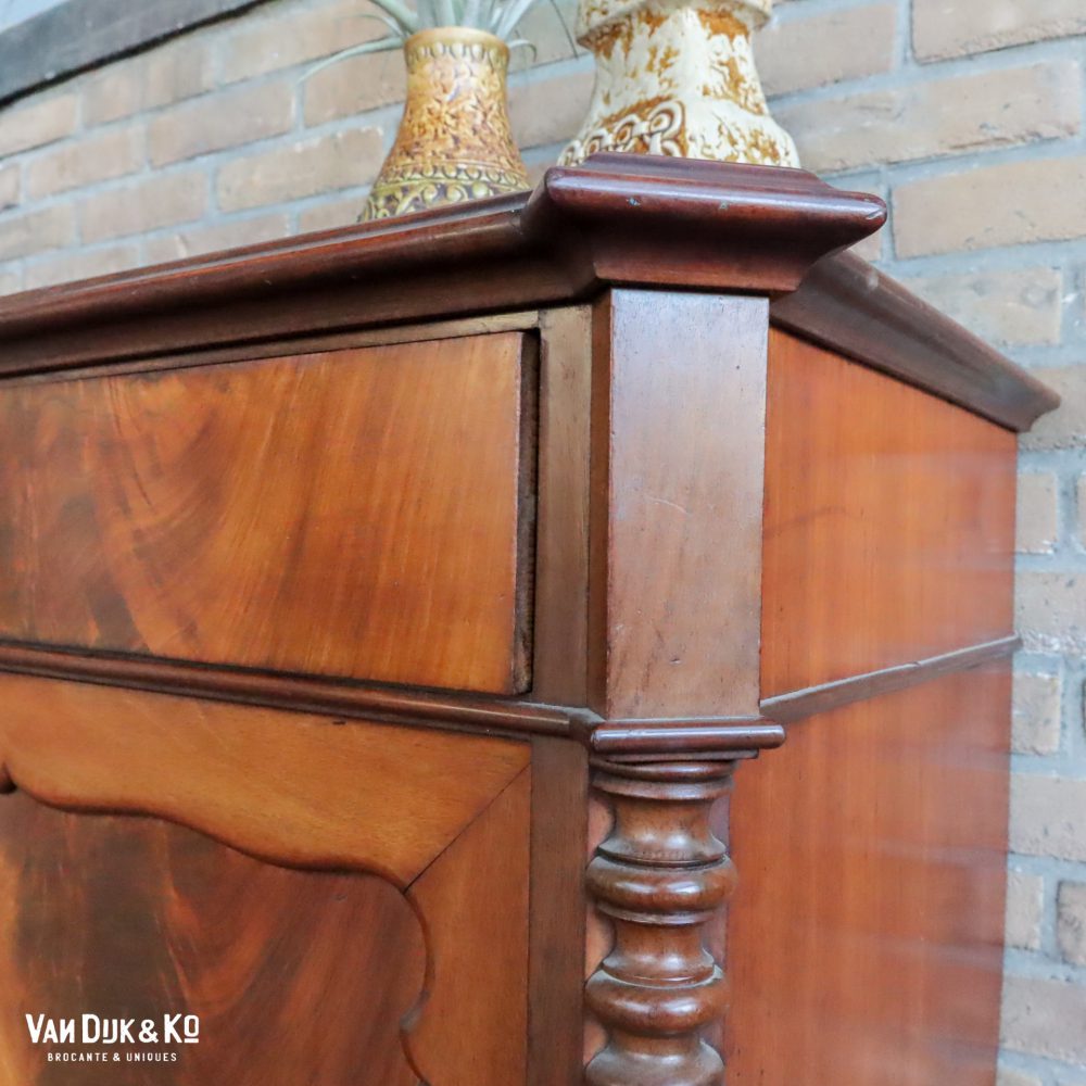 Vintage Biedermeier dressoir - Afbeelding 7