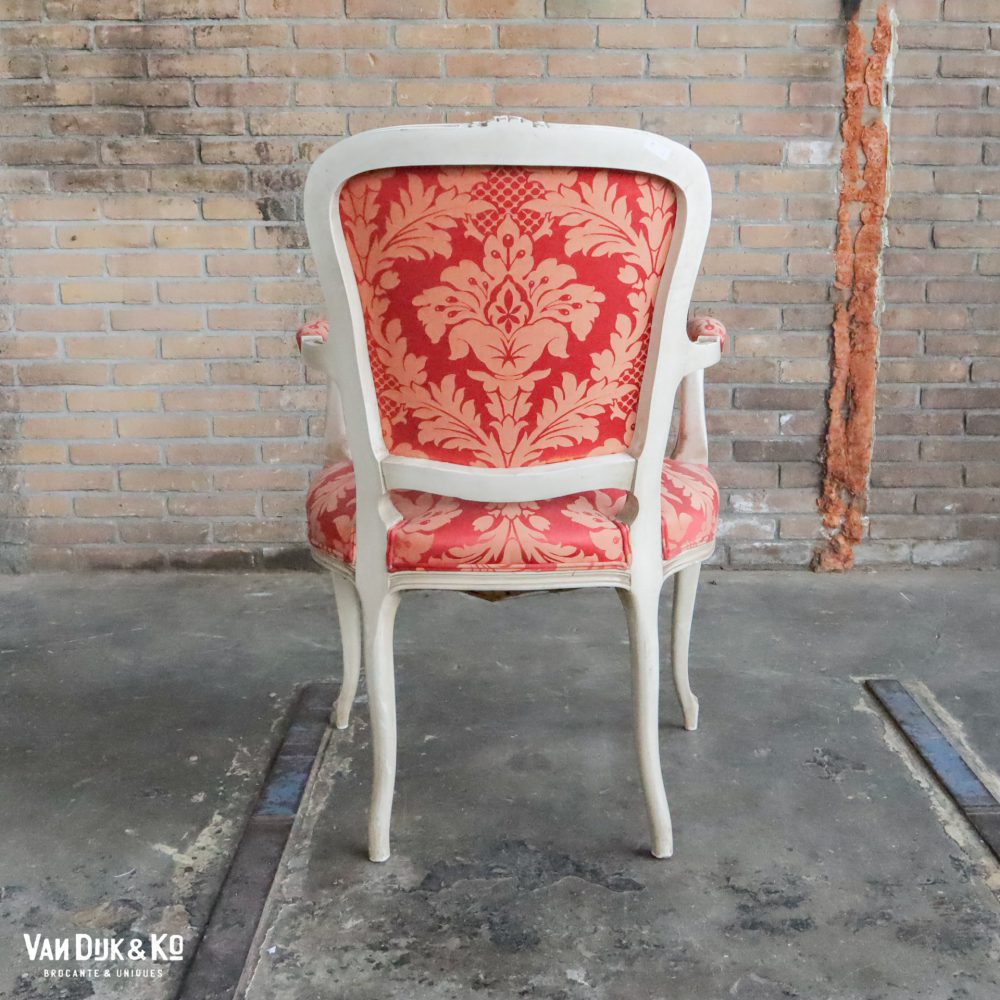 Vintage Louis XV stoel - 4 stuks - Afbeelding 4