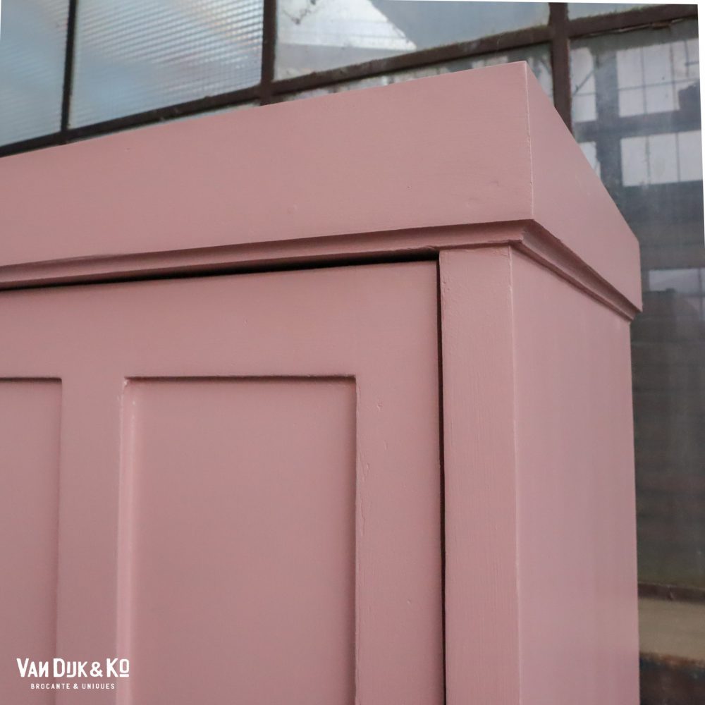 Roze eendeurs linnenkast - Afbeelding 5