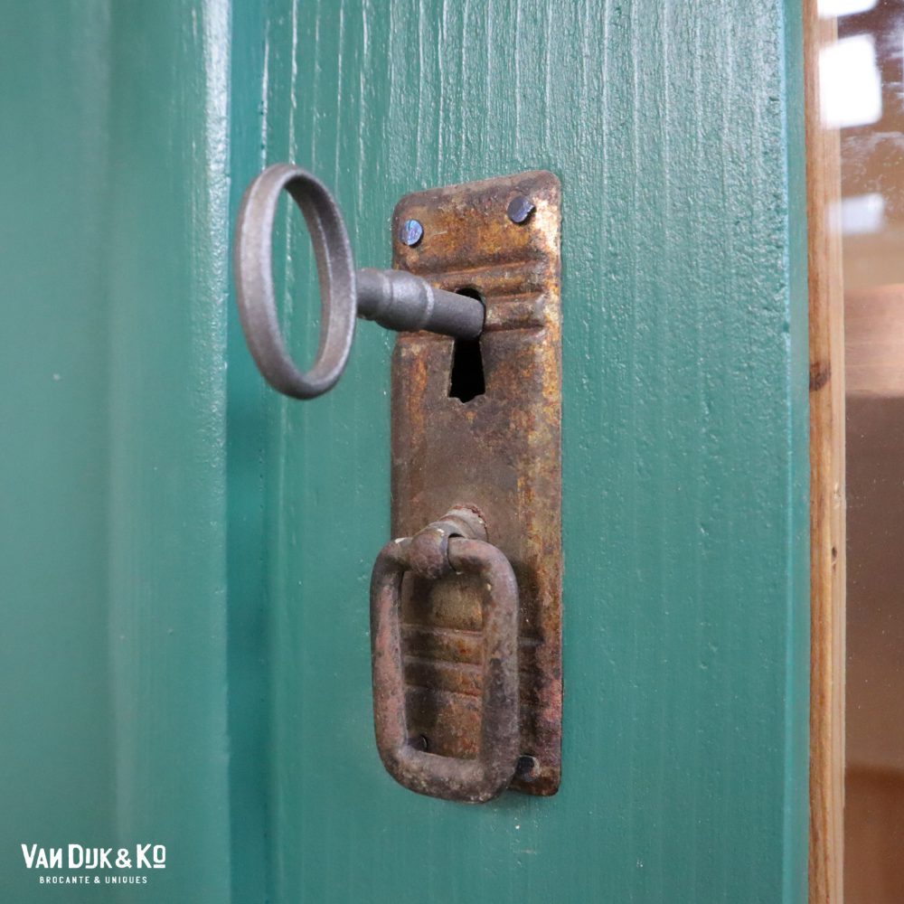 Groene vitrinekast - Afbeelding 8
