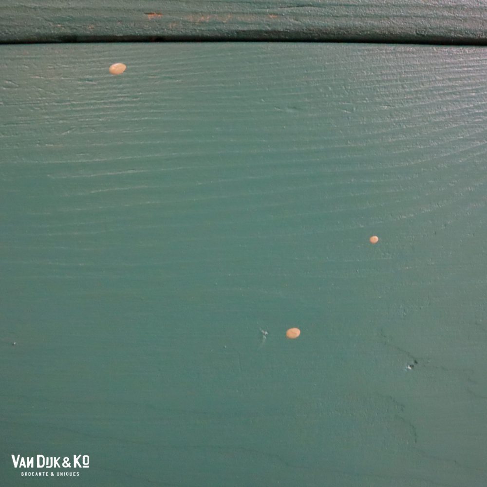 Groene vitrinekast - Afbeelding 10