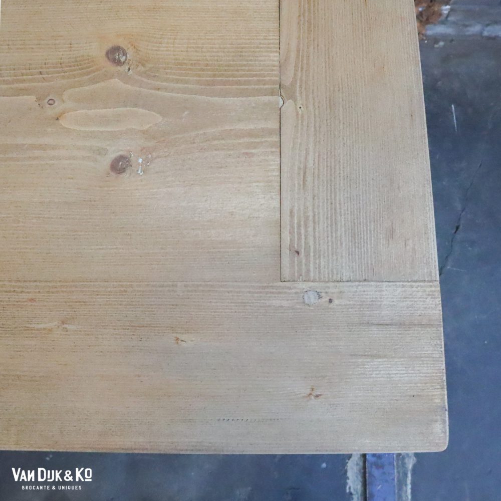 Brocante houten tafel - Afbeelding 3