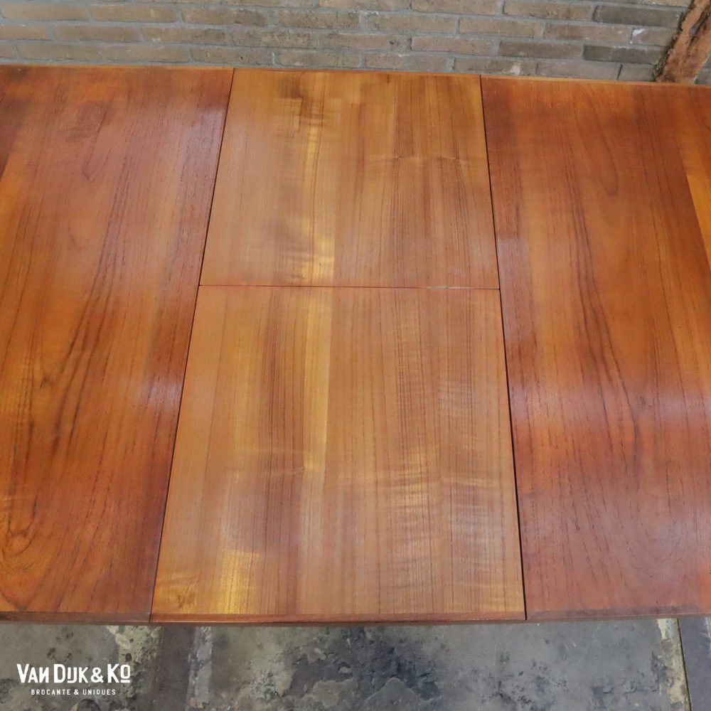Uitschuifbare vintage tafel - Afbeelding 10