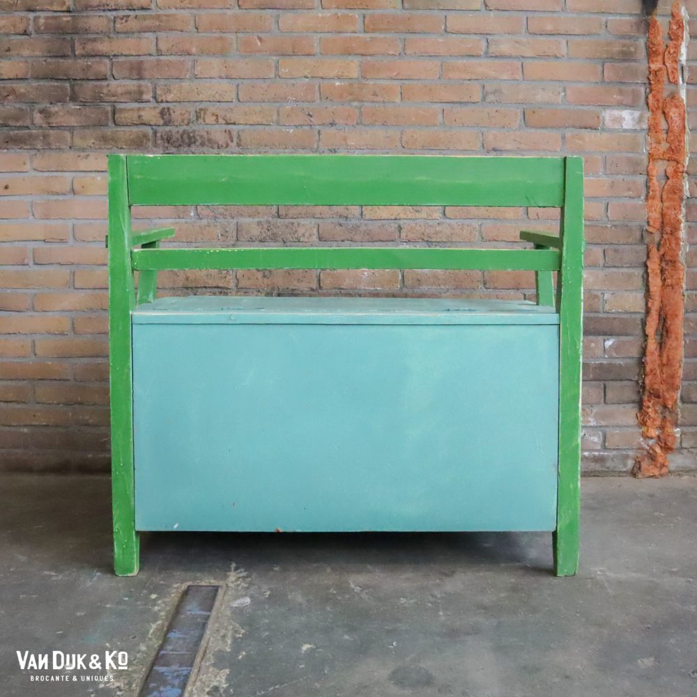 Brocante klepbankje - Afbeelding 3
