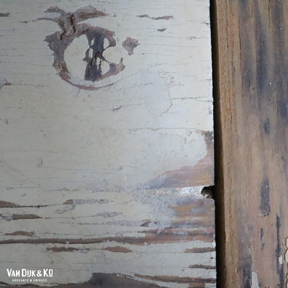 Houten kinderbank met klep - Afbeelding 8