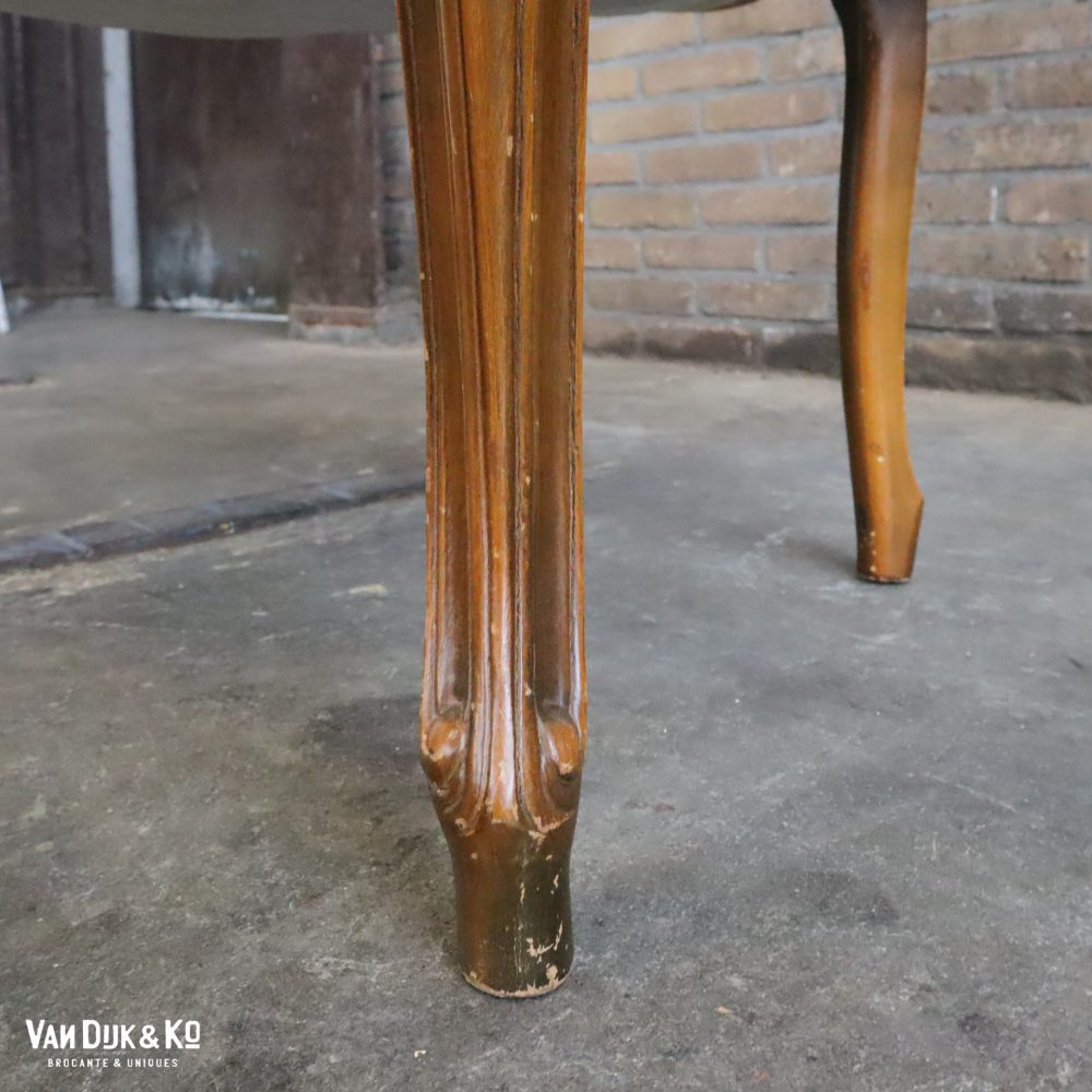 Leren Louis XV stoel - Afbeelding 8