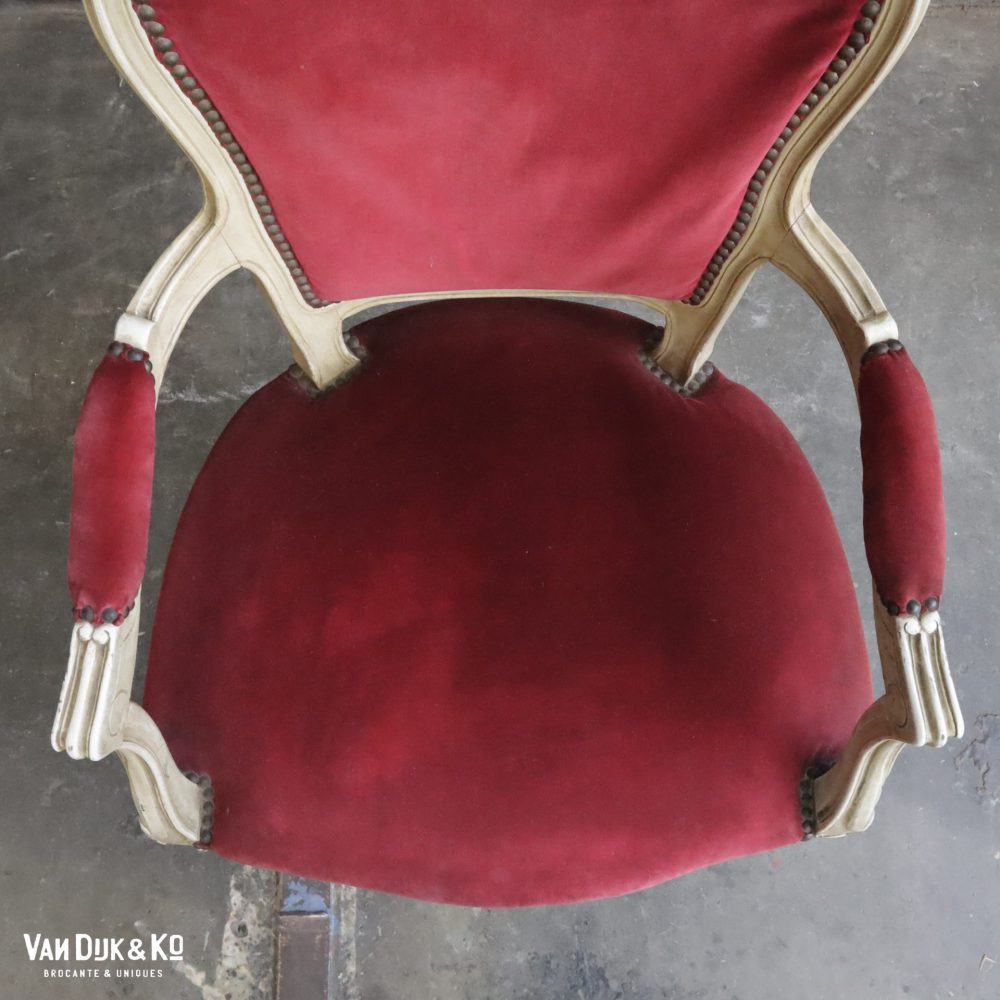 Vintage Louis XV stoel