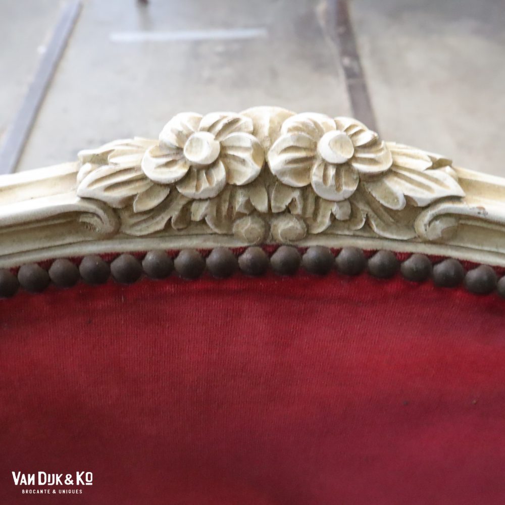 Vintage Louis XV stoel - Afbeelding 11
