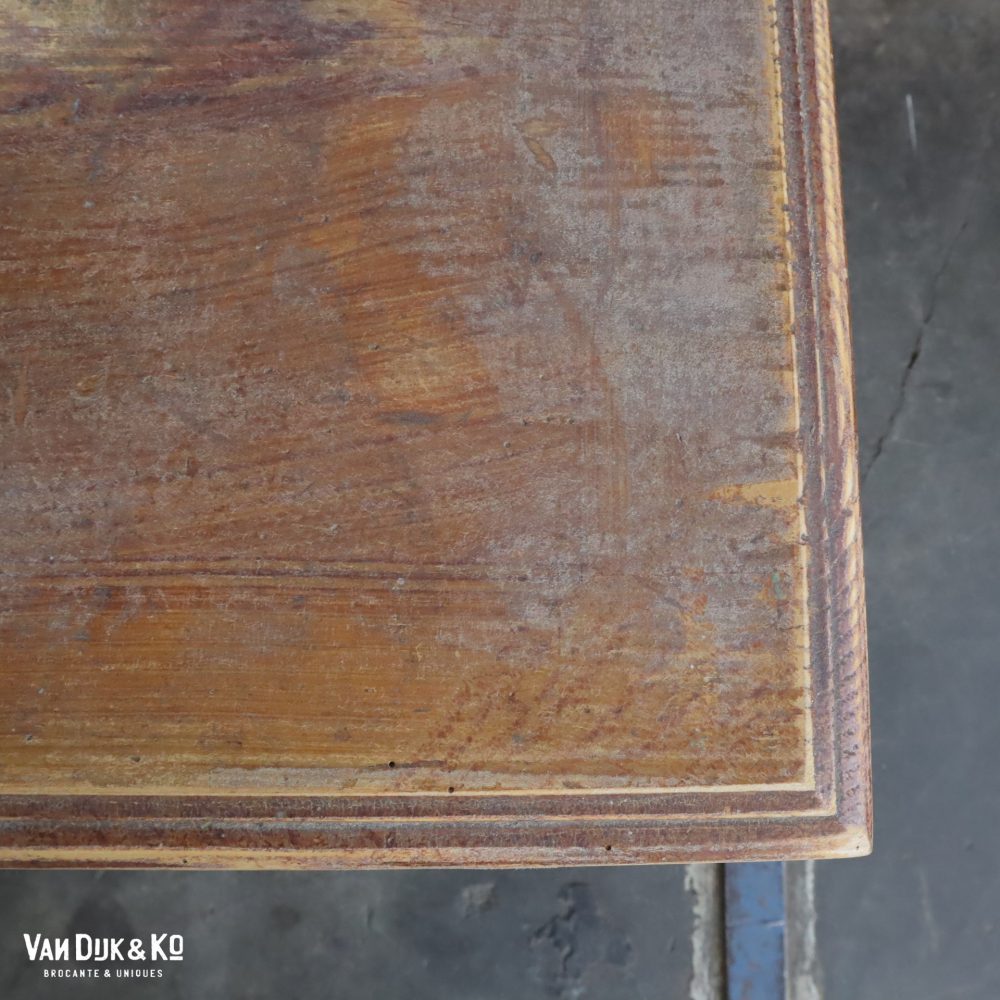 Brocante houten tafel - Afbeelding 8