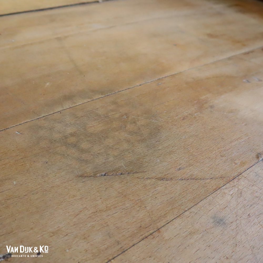 Brocante werktafel met opstaande rand - Afbeelding 11