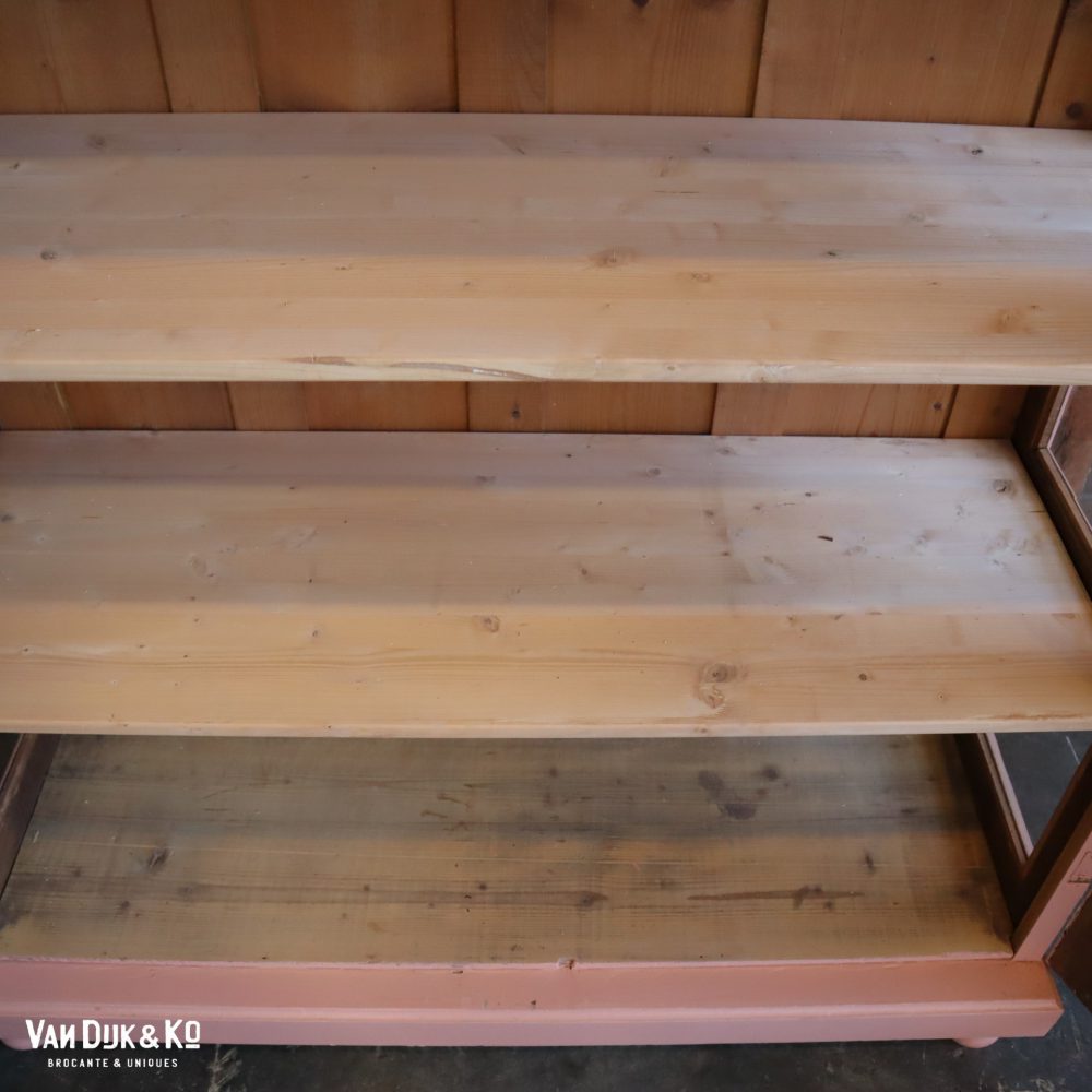 Brocante vitrinekast - Afbeelding 4