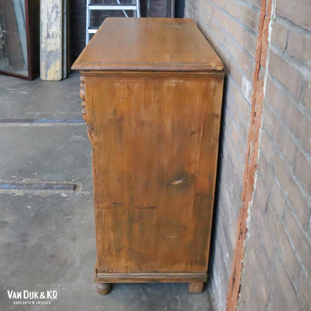 Brocante houten dressoir - Afbeelding 11