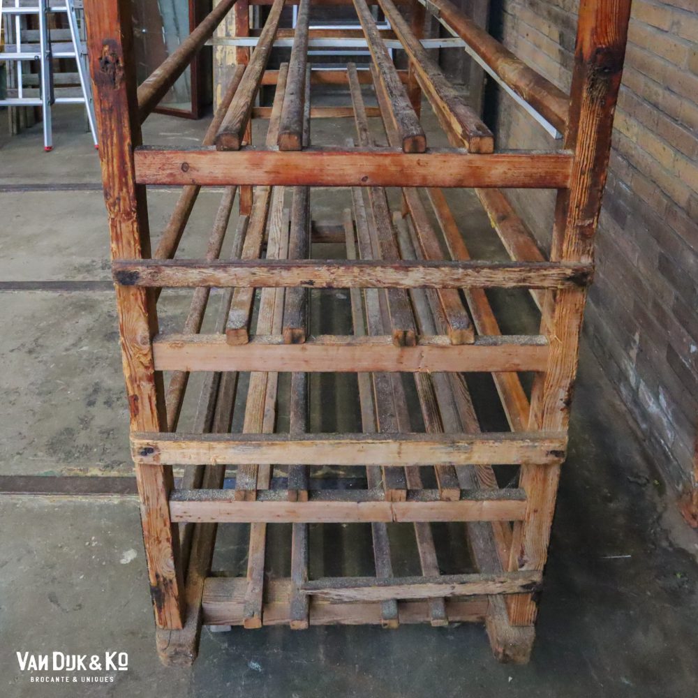 Vintage houten broodrek - Afbeelding 3
