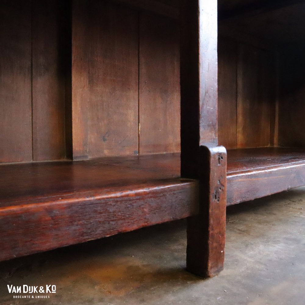Houten vitrinekast - Afbeelding 8