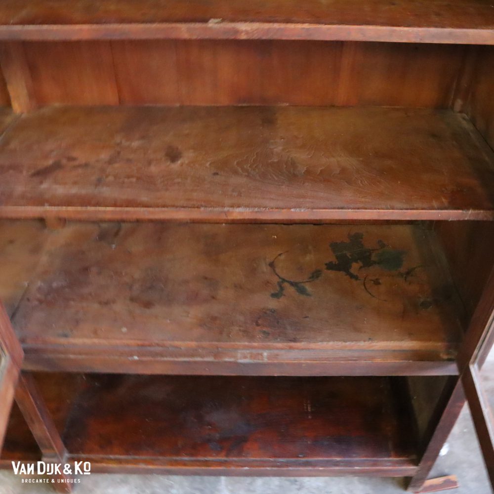 Houten vitrinekast - Afbeelding 6