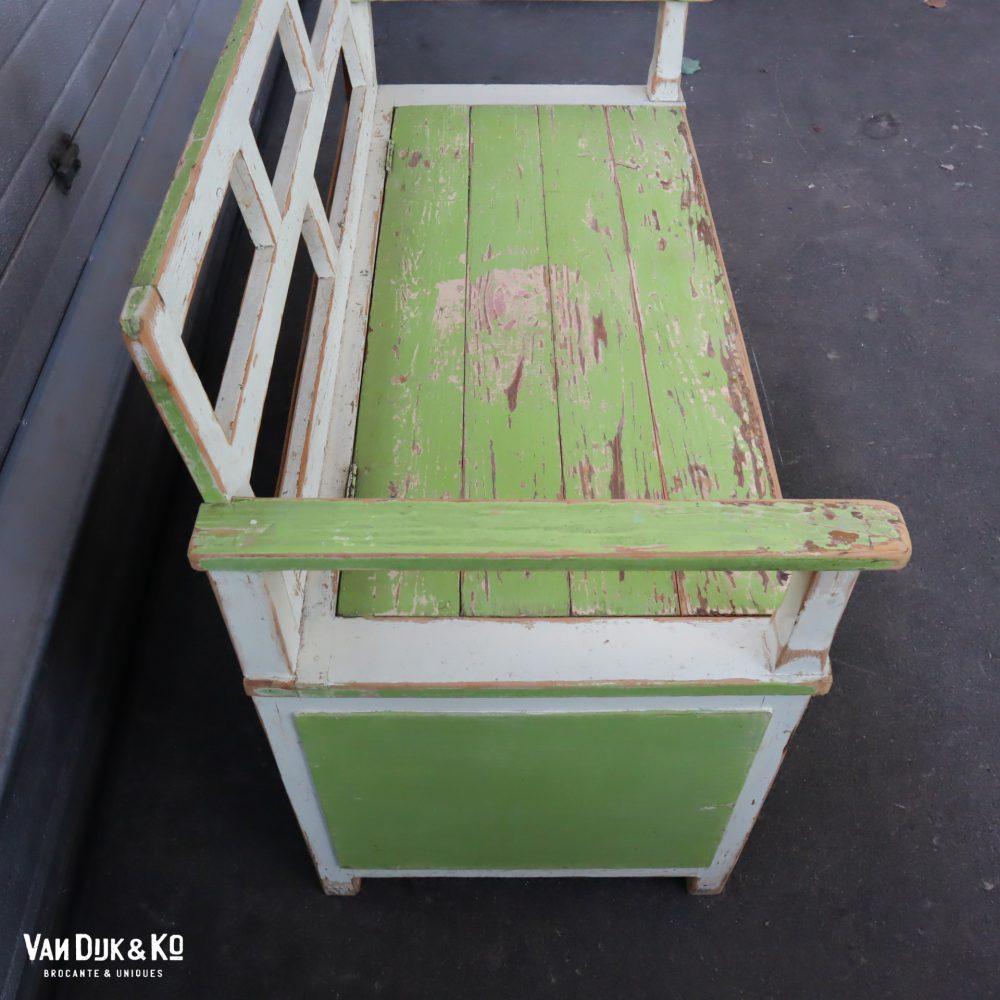 Brocante kinderbank - Afbeelding 3