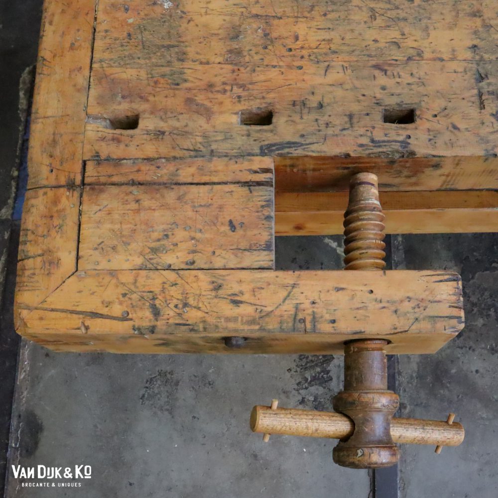 Houten werkbank